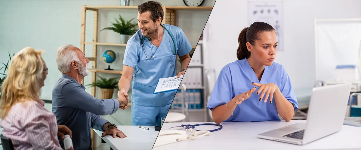 Positives and negatives of on-site vs outsourced transcription.